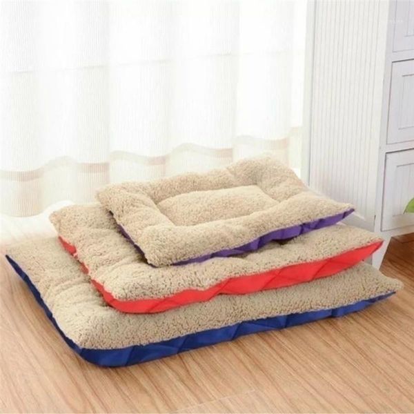 

kennels & pens indoor two sides dog bed blanket soft breathable puppy house for small medium large dogs anti-slip washable sleeping pet mats