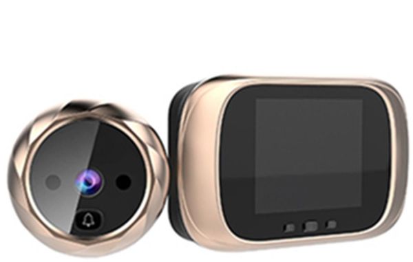 

doorbells 2.8 inch 6 months long time standby video door phone peephole viewer