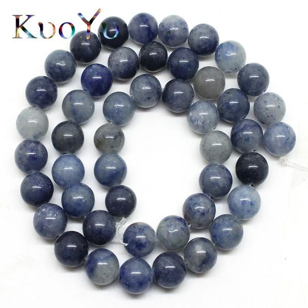 

natural blue aventurine stone beads round loose beads strand 15"inches 6/8/10mm for diy making bracelet necklace jewelry