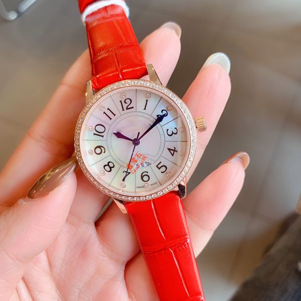 

dating series watch 2021 ladies elegant fashion quartz watch moon phase design casual sports watch montre de luxe watches 230, Slivery;brown