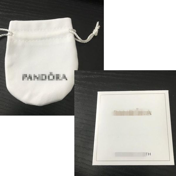 

20/50 unids/lote bolso de para pulsera de cuentas para mujer joyería original europa regalo cumpleaños bolsas blancas, Pink;blue