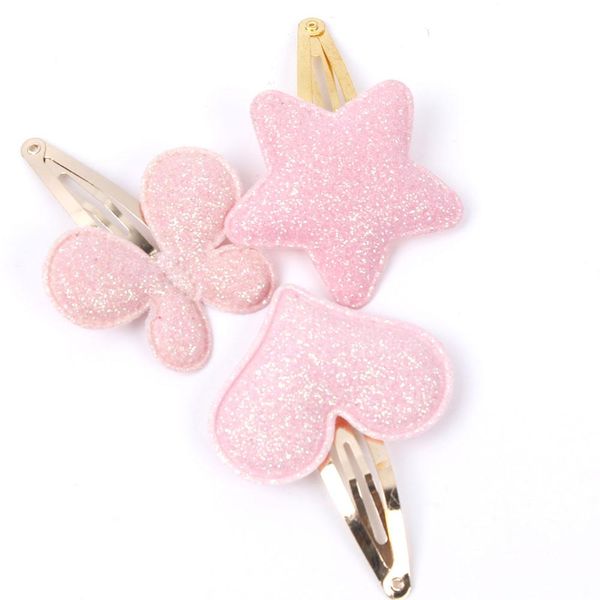 

новые baby girls hearddress сердце бабочка блеск звезды звезды для волос клипы для волос дети детские художники барьерные волосы аксессуары