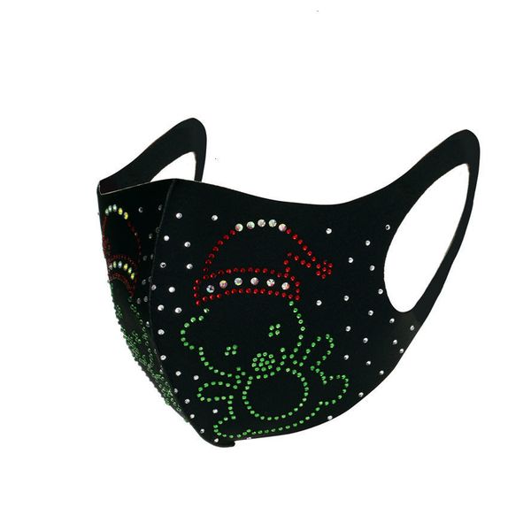 

designer mask dust-proof men's women's bling face masks ear-mounted spring and summer diamond flashing luminous facemask 5 n4mz4