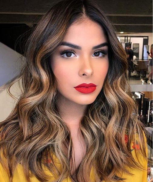 

2021 new selling european and american wig ladies brown wavy long curly rose net wig manufacturers direct sales, Black
