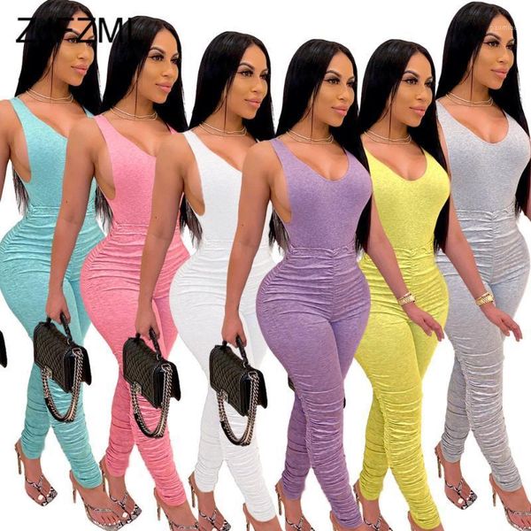 

women active wear two piece suits female tracksuit deep v-neck one piece bodysuits and stacked pant joggers workout bodysuit set1, Black;white