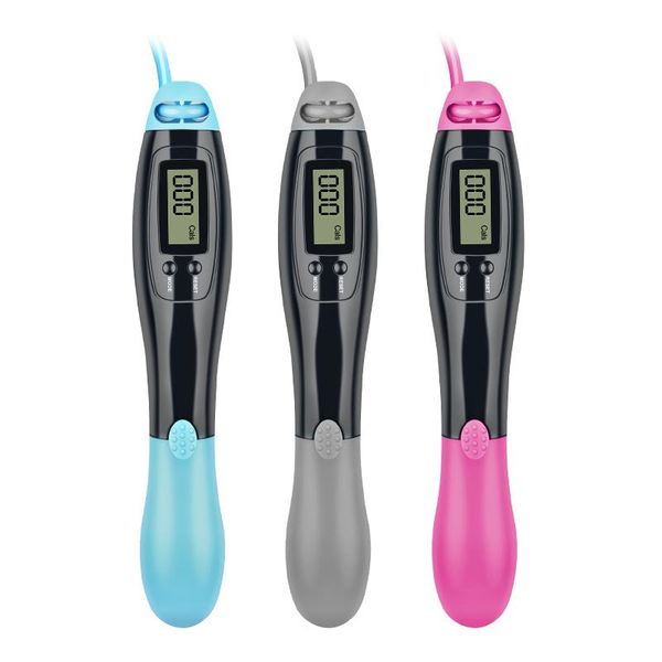 

cordless jump ropes smart electronic digital wireless skip rope calorie consumption fitness body building exercise b2csh