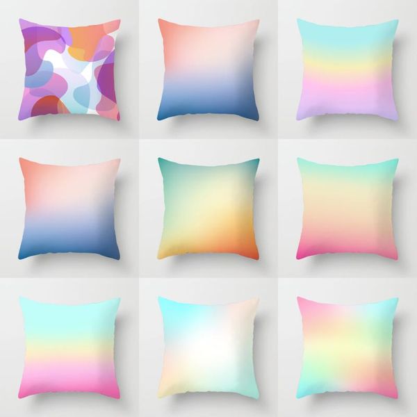 

cushion/decorative pillow cushion cover polyester colorful icecream decorative pillows for couch/car modern nordic pink blue violet covers