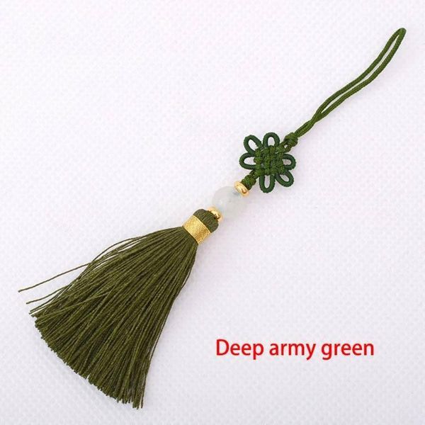 

12pcs lot chinese knot tassel silk fringe bangs flower tassel trim decorative garment for curtains home decoration accessories h jllaux