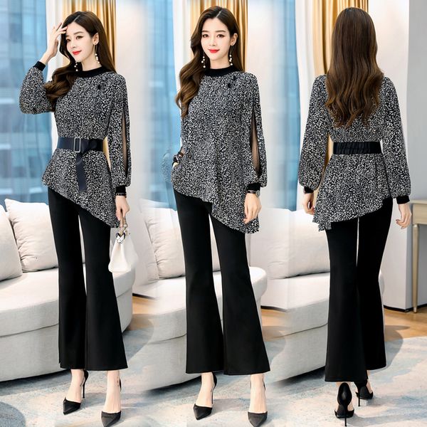 

unique and elegant pants ladies'suits women's femme arise woman suits office suit lady yffz, White;black