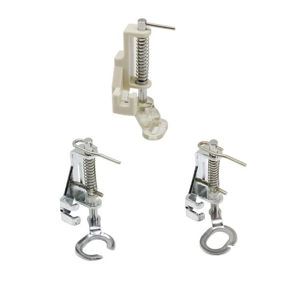 

sewing notions & tools large metal darning motion machine presser foot for all low shank brother singer babylock janome and more mac, Black