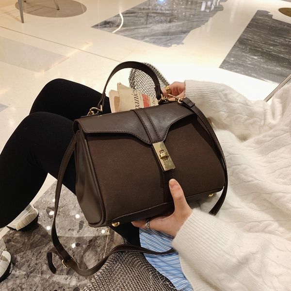 

new vintage matted crossbody bags for the ladies handbag messenger shoulder bag clutch purse