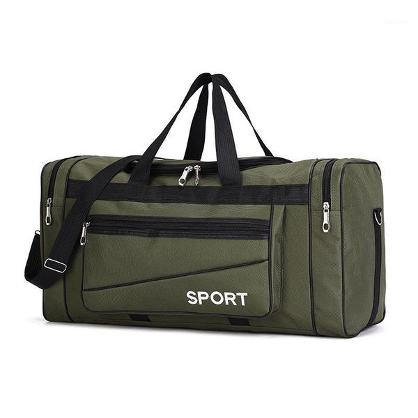 

duffel bags fashionable men's canvas luggage bag handbag large capacity male travel oxford cloth trend solid1