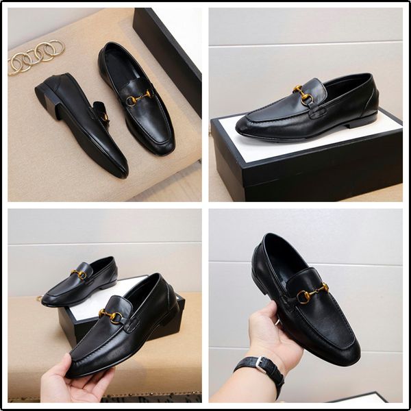 

men formal shoes leather oxford shoes for men italian 2021 dress wedding brogues shoes, Black