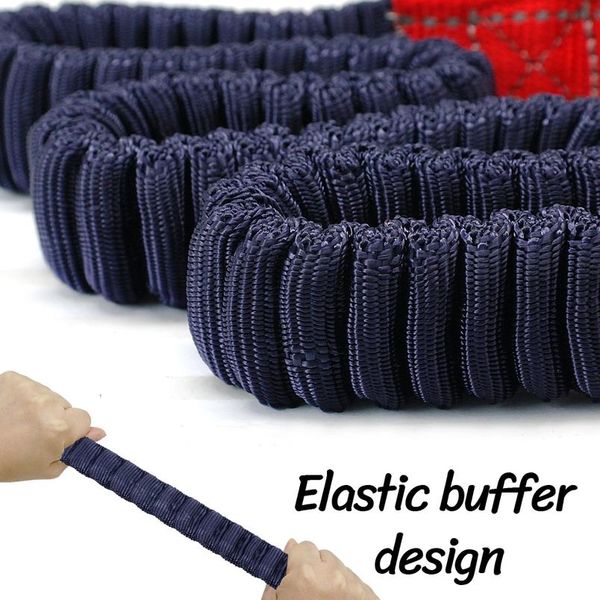 

dog leash reflective nylon bungee dog running leash lead safety elastic pet puppy walking training leashes rope belt 2 bbygyv