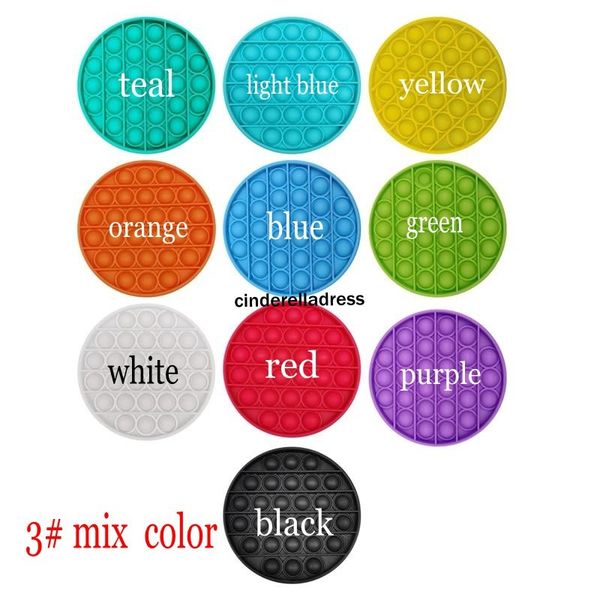 

us stock dhl fast fidget toy sensory push bubble fidget sensory autism special needs anxiety stress reliever for students office workers