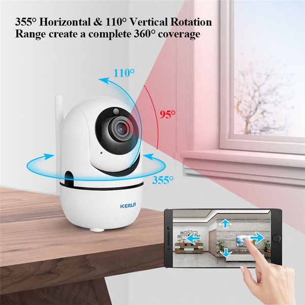 

ip camera wifi home security camera ip 360 night vision baby monitor indoor mini surveillance cctv wireless wifi home camera