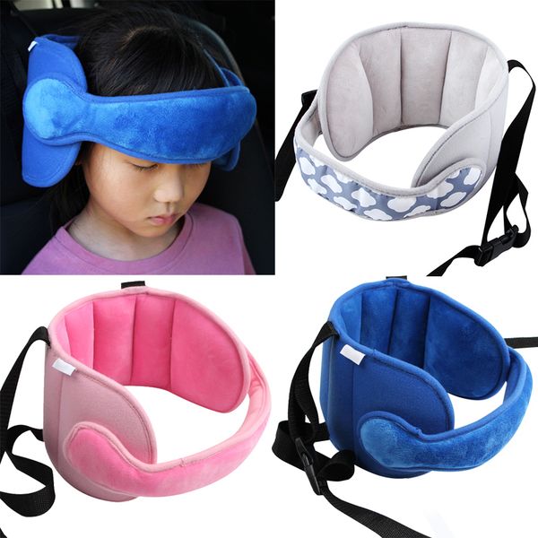 

baby kids adjustable car seat head support head fixed sleeping pillow neck protection safety playpen headrest lj200821