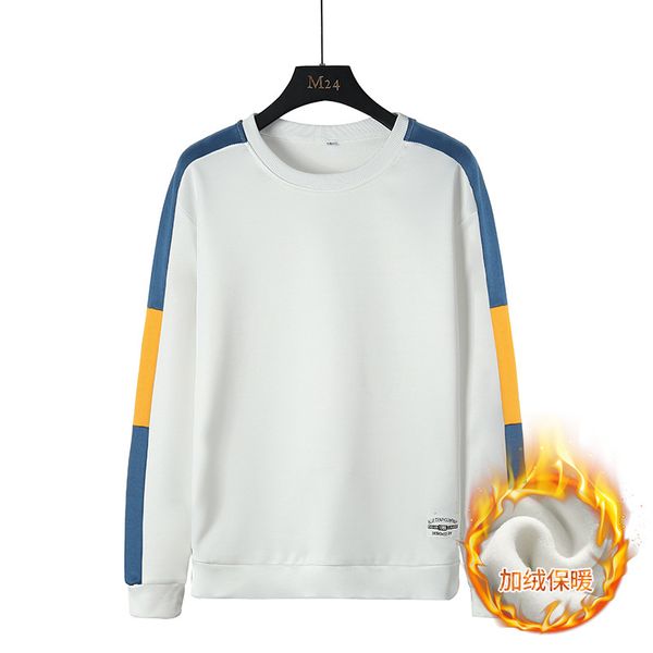 

men's plush long sleeve autumn sweater in 2020, Black