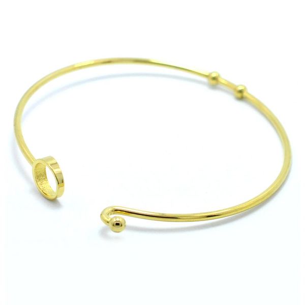 

fysara 3 цвета круглые кабельные проволоки браслеты расширяемые браслеты для женщин мужчины простые шарм из нержавеющей стали браслеты из не, Black