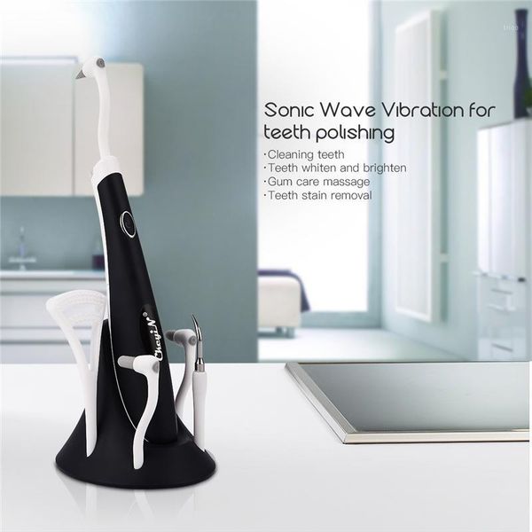 

smart electric toothbrush ultrasonic tooth eraser stain dental plaque remover vibrating tool cleaning gum care massage1