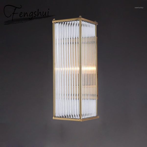 

modern crystal iron led wall lamps indoor decor sconces bedroom light fixture bedside living room l aisle stairs wall light1