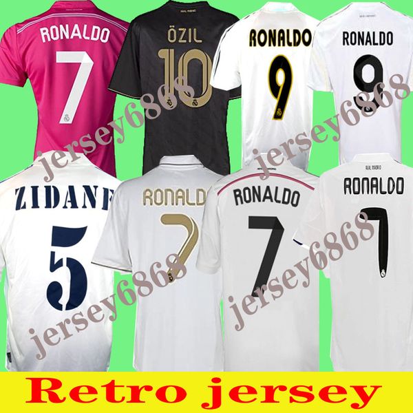 

retro real madrid soccer jersey 10 11 12 final football sergio ramos 13 14 15 16 ronaldo zidane beckham 06 07 raul robinho 98 97 96 vintage, Black;yellow
