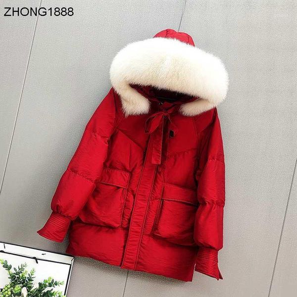 

women's down & parkas season clearance of 2021 the fur coats han edition fashion leisure upset female in long thin coat1, Black