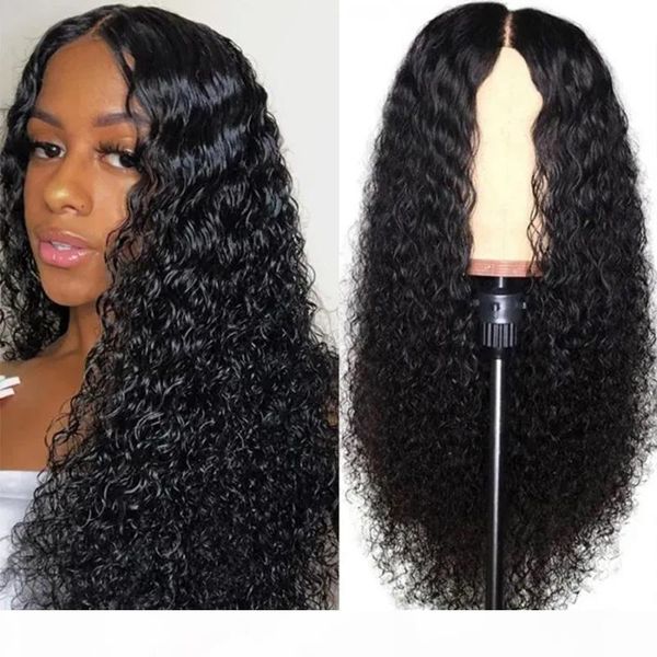 

jerry curly bob wigs lace front human hair wigs brazilian remy hair kinky curly bob wigs deep wave wig short hair water wig full123, Black;brown