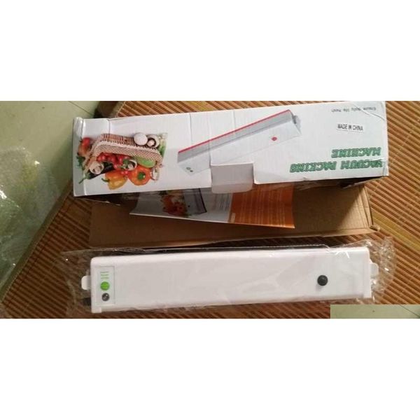 

220v/110v matic vacuum food sealer machine vacuum sealing machine film container food sealer saver keep fresh qyljfd mj_bag