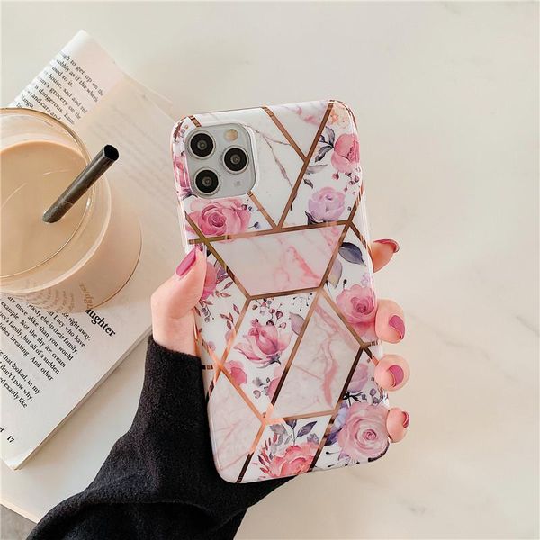 

flykylin plating мраморный чехол для iphone 11 pro max xs max xr x 6 6s 7 8 плюс задняя крышка кольца sqcczt2010