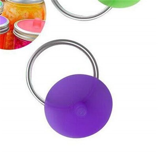 

mason jar lids wide mouth bottle silicone sealed lids split-type fermentation lids for sauerkraut kimchi pickles kitchen supplie 113 k2