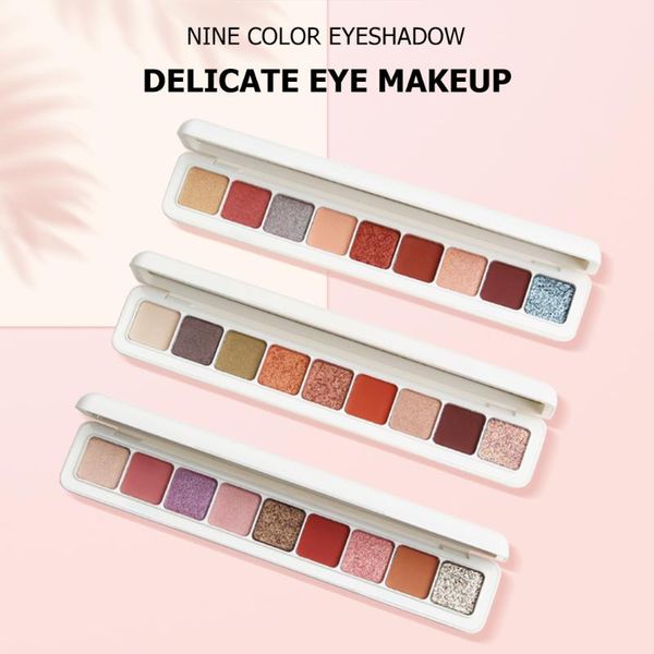 

eye shadow phantom starlight nine color eyeshadow palette matte glitter pearlescent keyboard makeup girl cosmetic