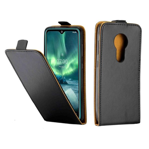 

for nokia 72 business style vertical flip tpu leather case with card slot