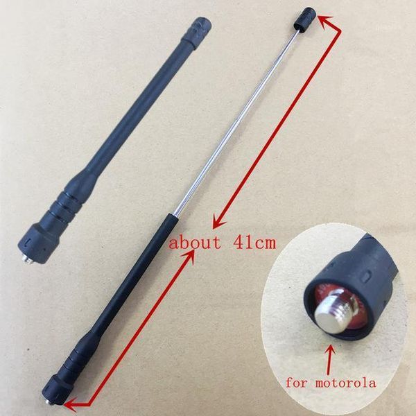 

walkie talkie telescope uhf 400-470mhz antenna for motorola gp328 cp140 cp040 ep450 gp340 gp390 gp388 ptx760 pro5150etc 11-41cm1