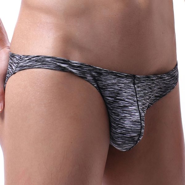 

men's underwear men briefs jockstrap bulge pouch cueca man low-rise panties breathable underpants gay slips calzoncillos, Black;white