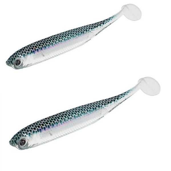 

5pcs/lot soft lure 2.2g/70mm for fishing shad fishing worm swimbaits jig head soft lure fly fishing ba jllhgw