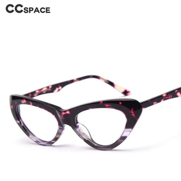 

sunglasses 49803 cat eye plate glasses frame anti-blue light for men and women optical fashion computer eyeglasses flat mirror, White;black