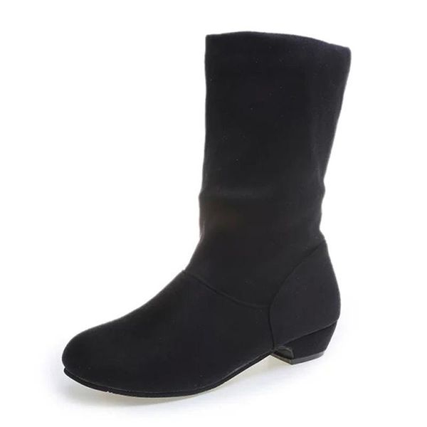

boots 2021 autumn women scrub women's shoes fashion ankle comfortable winter, Black
