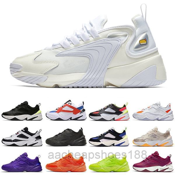 

2021 m2k tekno zoom 2k women casual shoes volt light cream triple white black platform sports sneakers mens trainers outdoor fdc6