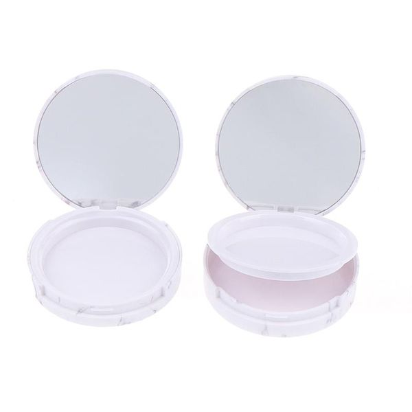 

1pcs 3d false eyelash packaging box eyelashes lash case empty eyelashes packaging circle box with mirror extension