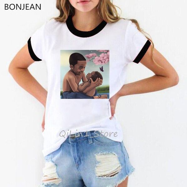 

cute black boys brothers printed tshirt women vogue melanin shirt summer female white ringer tee shirt femme streetwear