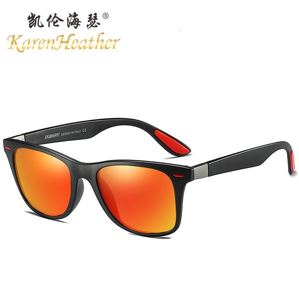 

du berry polarizing sunglasses d4195 men's riding sunglasses designer aws, White;black