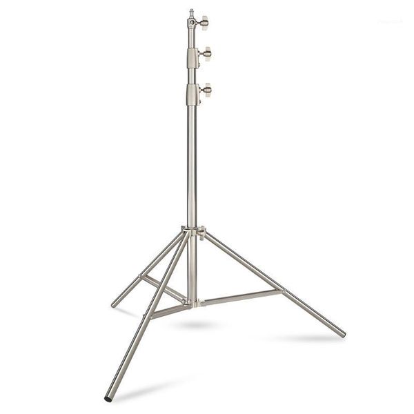 

lighting & studio accessories 2.7m stainless steel heavy duty light stand for po video flash softbox reflector professional pography1