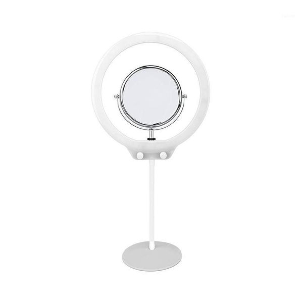 

flashes zomei zm128 portable camera phone video 128 led ring light 3200k-5600k bi-color dimmable decoration lamp with mirror and phone1