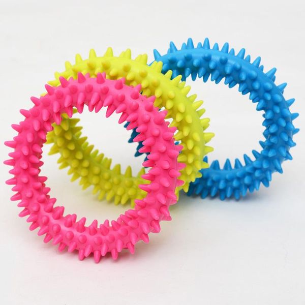 

pet supplies dog toys bit ball ring resistance thorn dog toys pet toy dog molar rubber toys for pet product q wmtevk