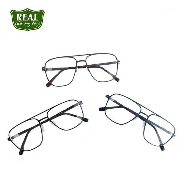 

wholesale ultralight women men metal optical eyeglasses frames1, Black