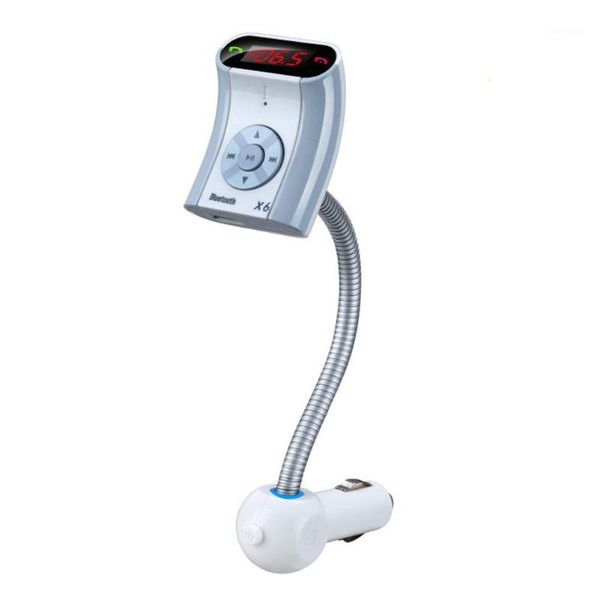 

new 5m bluetooth usb tf 12v mp3 car kit player led luminous display lcd fm transmitter wireless remote clsl for smart phones1