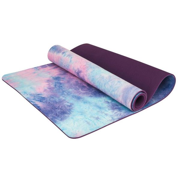 

new sale 183x68cm digital printing yoga mat natural rubber new suede sublimation transfer yoga mat premium print