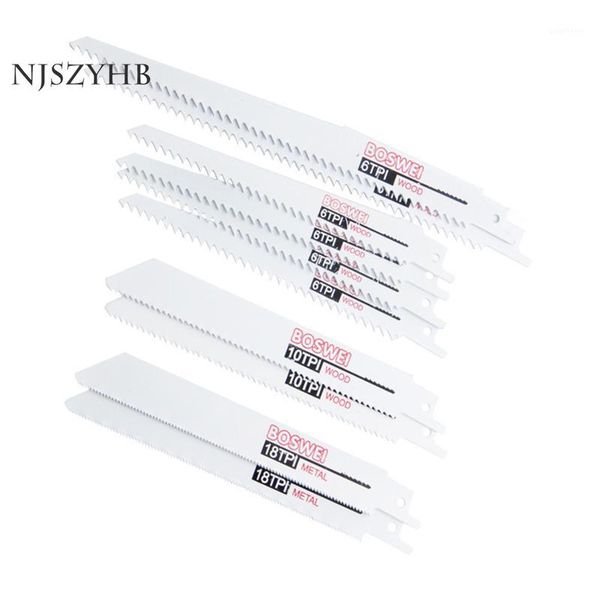 

10pcs woodworking special metal high carbon steel saber saw blade wood cutting special reciprocating saw1