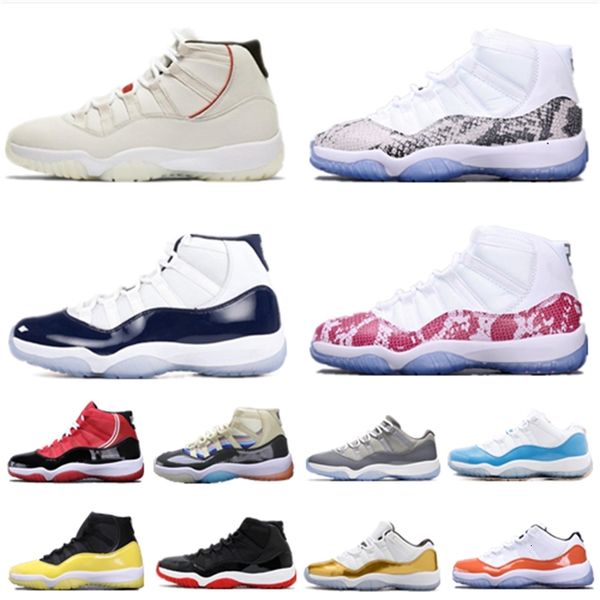 

2019 новый platinum tint concord 45 выпускной ночь xi 11s 11 cap и платья мужские баскетбольные туфли разведенные космические джемы мужские